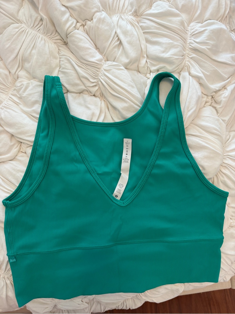 Power Pivot Ribbed Tank Top - Picture 2 of 3